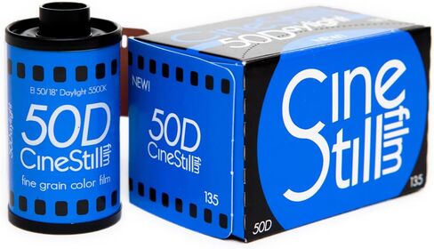 CineStill 50Daylight Fine Grain (ISO 50) Color Film, 36exp. 135 DX Coded in Saudi Arabia