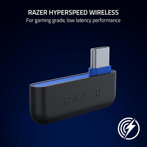 سماعة الألعاب اللاسلكية Razer Kaira Pro HyperSpeed ​​مع تقنية اللمس لأجهزة Playstation 5 / PS5، PS4، الكمبيوتر الشخصي، الهاتف المحمول: برامج تشغيل Titanium 50mm - ميكروفون هجين - (متجدد) in Saudi Arabia
