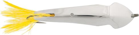 Luhr Jensen South Bend Sporting Goods Pet Spoon Feather Chrome 1 Oz ' 0013 in Saudi Arabia