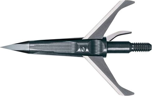 New Archery Products Spitfire 3-Blade Durable Precise Front-Deploying Archery Mechanical Broadhead for Crossbow - 3 Pack in Saudi Arabia