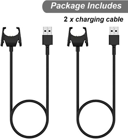 Charger for Fitbit Charge 3/4, Replacement USB Charging Cable Clip Cord for Fitbit Charge 3/4 Fitness Activity Tracker (1m/3.3ft) in Saudi Arabia