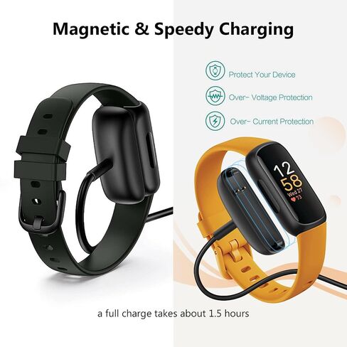 Charger for Fitbit Inspire 3 Health & Fitness Tracker Charger Charging Cord Cable Replacement in Saudi Arabia