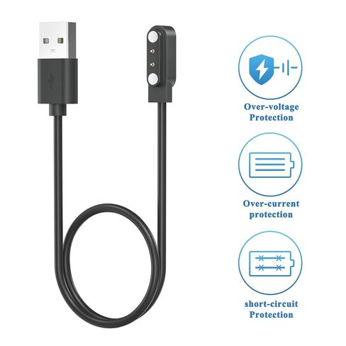 Meliya 2-Pack Charger for FAFAFROG S1 Dog Bark Collar, Replacement USB-A/USB-C Magnetic Charging Cable (USB-A) in Saudi Arabia