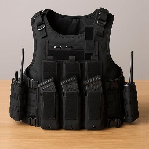 Marmot Tactical Vest Airsoft Vest Paintball Vest Detachable Pouches in Kuwait