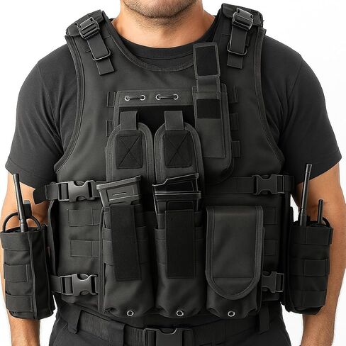 Marmot Tactical Vest Airsoft Vest Paintball Vest Detachable Pouches in Kuwait