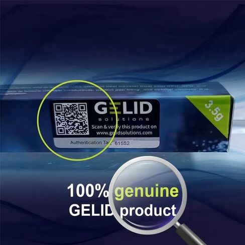 Gelid Solutions GC5 - معجون حراري 3.5 جم مع تقنية Nano Diamond-Ceramic، مقاوم للضخ والتجفيف، مثالي لوحدات المعالجة المركزية ووحدات معالجة الرسومات ووحدات التحكم وأجهزة الكمبيوتر المحمولة ورفع تردد التشغيل. in Saudi Arabia