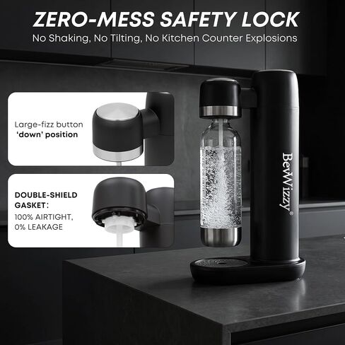 Non-Electric Soda Maker Creates Seltzer & Fizzy Water for Home Use in Saudi Arabia