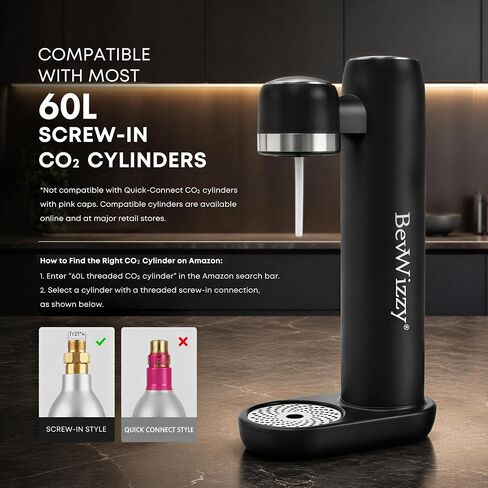 Non-Electric Soda Maker Creates Seltzer & Fizzy Water for Home Use in Saudi Arabia