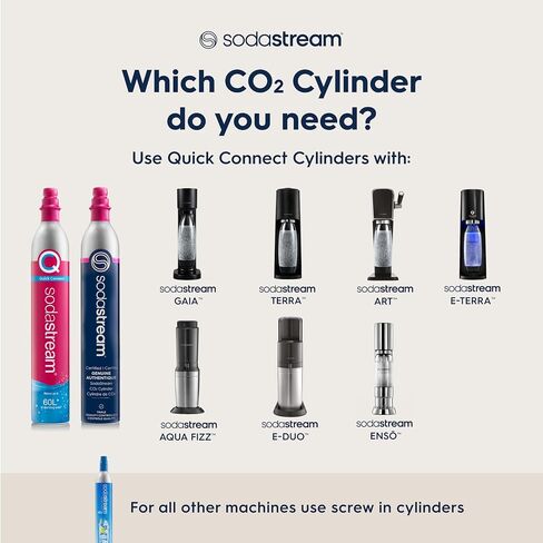 SodaStream Terra Sparkling Water Maker (Red) with CO2, Dishwasher Safe Bottle and Bubly Drop in Saudi Arabia