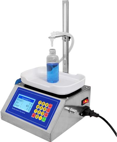Automatic Liquid Filling Machine, 2-300g Bottle Filling Machine, Bottle Filler, Water Bottling Machine, Peristaltic Pump Liquid Filling Machine for Perfume, Essential Oil in Saudi Arabia