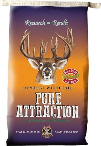 Whitetail Institute Pure Attraction Food Plot Seed .5 Acres or 26 lbs. in Saudi Arabia