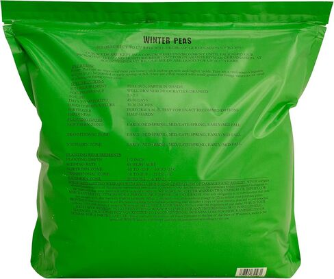 Austrian Winter Peas Food Plot Seeds, 10lb Bag, G1931 in Saudi Arabia