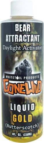 Liquid Gold, Concentrated Butterscotch Caramel Bear Attractant, 8oz Bottle, G7318 in Saudi Arabia