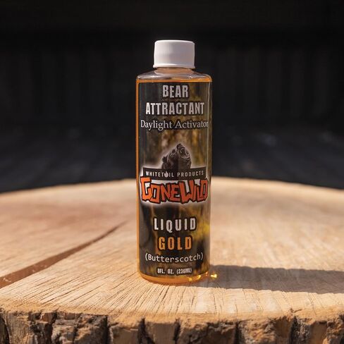 Liquid Gold, Concentrated Butterscotch Caramel Bear Attractant, 8oz Bottle, G7318 in Saudi Arabia