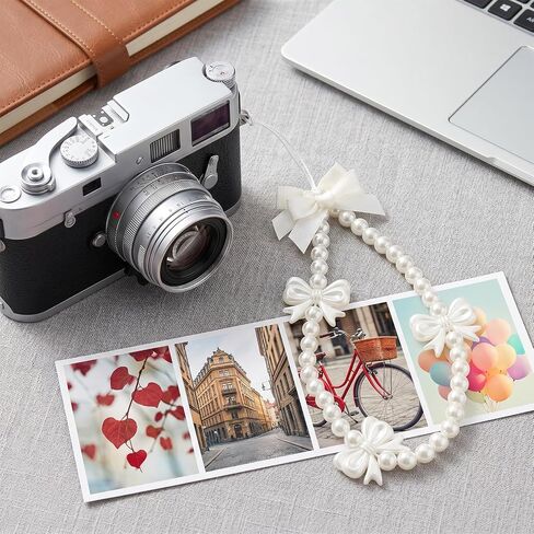 4PCS Phone Charms Strap with Bow for Bag Key Camera Decor in Saudi Arabia