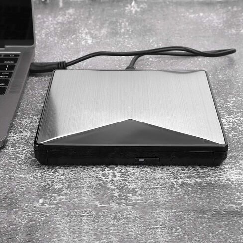Zopsc-1 External DVD Drive, Ultra Slim Aluminum Alloy USB 3.0 in Saudi Arabia