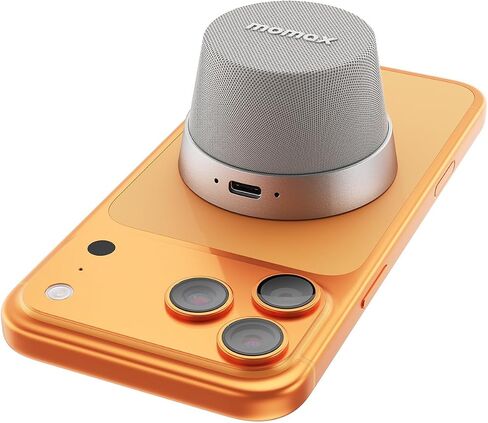 MOMAX Magnetic Portable Wireless Speaker, Enhanced Bass & Clear Sound in Saudi Arabia