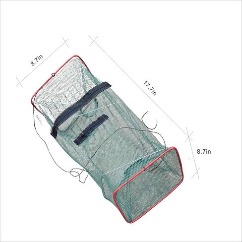 Fishing net Trap Foldable Crawfish Bait Trap nets 3 Pack in Saudi Arabia