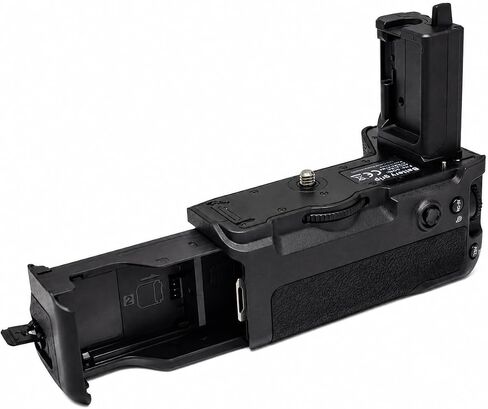 Professional Vertical Battery Grip Compatible with Sony A1 A9II A7 IV A7R V A7R IVA A7S III A7C II A7CR Mirrorless Cameras Dual NP-FZ100 Battery Holder Shutter Release AF-ON Button Replacement VG-C4EM in Saudi Arabia