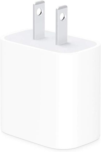 Apple 20W USB-C Power Adapter - iPhone Charger with Fast Charging Capability, Type C Wall Charger in Saudi Arabia