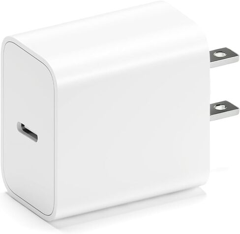 USB C Charger Block for Apple iPhone Air 17 16 15 14 13 12 11 Pro Max, 20W USBC Fast Charging Cube Plug Brick for Apple Watch iPhone iPad Airpods and More, 1Pack 1C USB-C Power Adapter, White in Saudi Arabia
