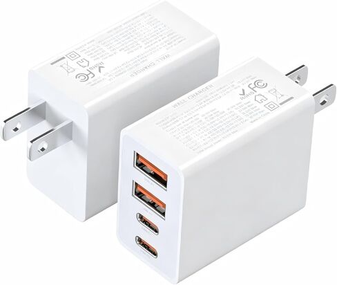 3 Pack i Phone 17 16 15 14 USB C Charger Block 20W Dual Port QC + PD 3.0 in Saudi Arabia