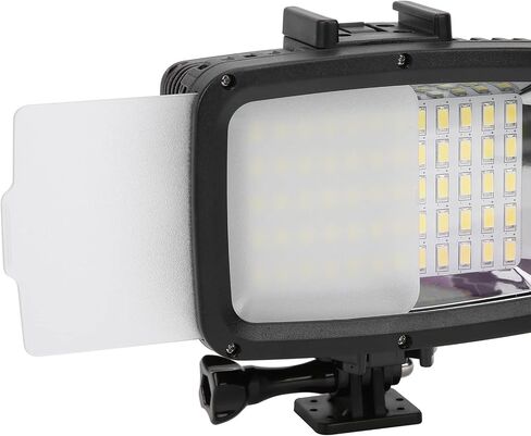 40M LED Video Light 5500K Fill Lamp for DSLR Camera Underwater Photography with Soft Filters in Saudi Arabia