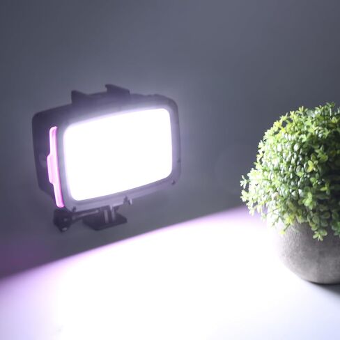 40M LED Video Light 5500K Fill Lamp for DSLR Camera Underwater Photography with Soft Filters in Saudi Arabia