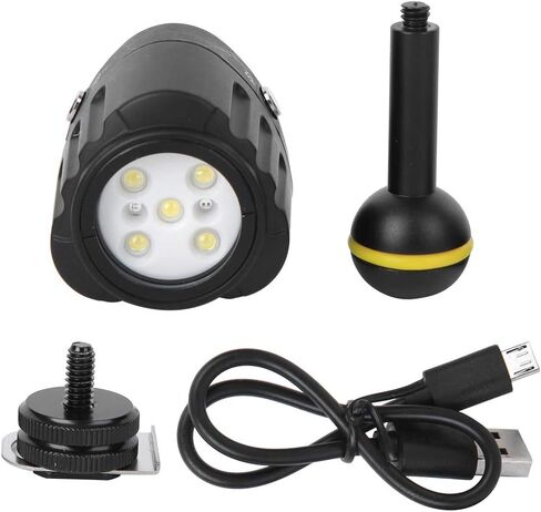 Waterproof LED Fill Light Photography Camera Shooting Accessory Diving 40m Depth in Saudi Arabia
