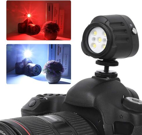 Waterproof LED Fill Light Photography Camera Shooting Accessory Diving 40m Depth in Saudi Arabia