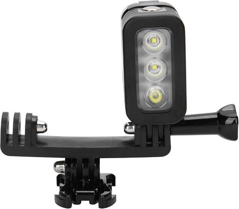 45M LED Video Light for 5 6 4 Session SJ4000 Yi, Underwater Diving Fill Lamp with 3 Modes & 1000mAh Battery for Deep Sea in Saudi Arabia