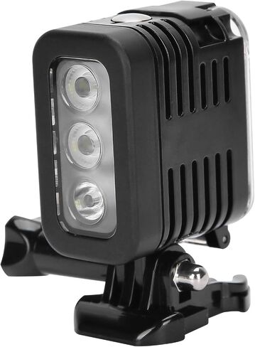 45M LED Video Light for 5 6 4 Session SJ4000 Yi, Underwater Diving Fill Lamp with 3 Modes & 1000mAh Battery for Deep Sea in Saudi Arabia
