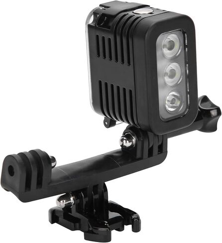 45M LED Video Light for 5 6 4 Session SJ4000 Yi, Underwater Diving Fill Lamp with 3 Modes & 1000mAh Battery for Deep Sea in Saudi Arabia