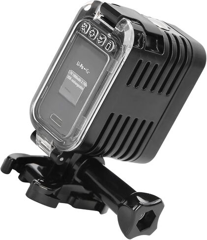 45M LED Video Light for 5 6 4 Session SJ4000 Yi, Underwater Diving Fill Lamp with 3 Modes & 1000mAh Battery for Deep Sea in Saudi Arabia