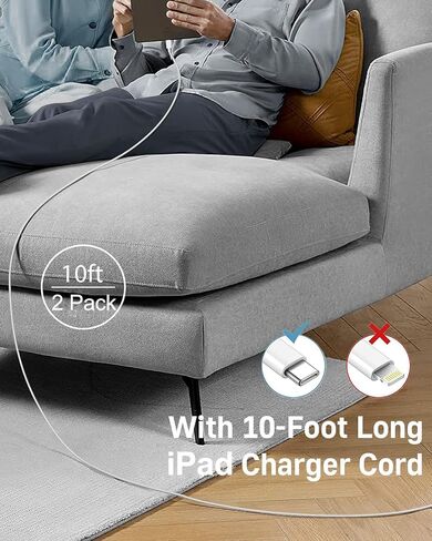 USB C Fast Charger for iPad 10th/11th A16 Generation,iPad Air 13/11 M3 M2 in Saudi Arabia