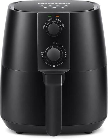 Elite Gourmet EAF4617 Digital Hot Air Fryer, Oil-Less, 1350W, 4Qt, Black in Saudi Arabia