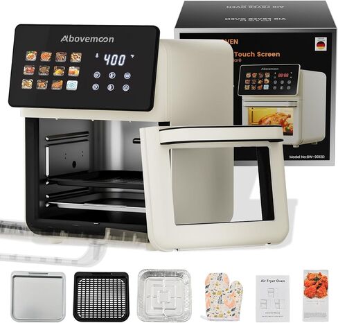 10 QT Beige Air fryer Oven & Multifunctional Digital Rotisserie in Saudi Arabia