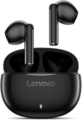 Lenovo E310 True Wireless Earbuds, Bluetooth 5.3 TWS Headphones with 13mm Drivers, AI Noise Reduction Mic, Up to 20H Battery with Case, USB-C Charging, IPX4 Water Resistant, Touch Control, White in Kuwait