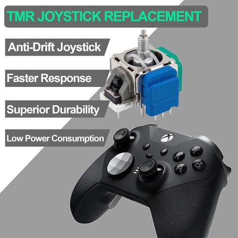2pcs LEFT Replacement TMR Joystick for Xbox One Elite Series 2 Controllers in Saudi Arabia