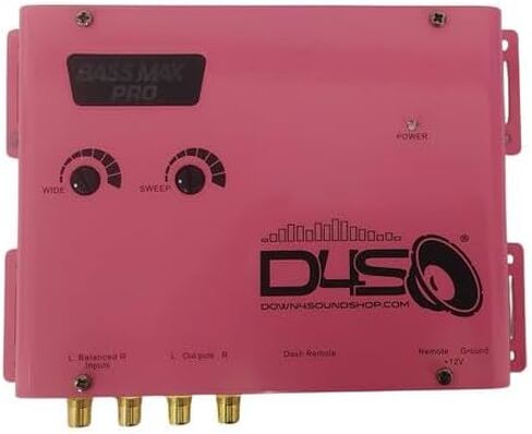 Down4Sound Bass Max Pro Pink Bass Restoration Processor Car Audio in Saudi Arabia