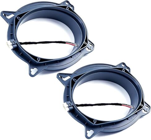 HLSA-065 6' x 9' Inch Front Door Car Speaker Bracket Adapter Wiring Harness for 2008-2026 Toyota Camry/Highlander/Sienna/4Runner/LC150/LC200/Reiz Speaker Spacer Ring 2PCS in Saudi Arabia