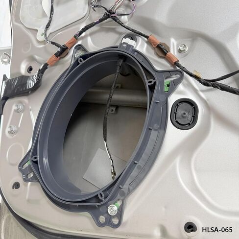 HLSA-065 6' x 9' Inch Front Door Car Speaker Bracket Adapter Wiring Harness for 2008-2026 Toyota Camry/Highlander/Sienna/4Runner/LC150/LC200/Reiz Speaker Spacer Ring 2PCS in Saudi Arabia