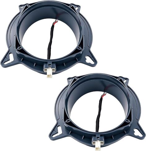 HLSA-065 6' x 9' Inch Front Door Car Speaker Bracket Adapter Wiring Harness for 2008-2026 Toyota Camry/Highlander/Sienna/4Runner/LC150/LC200/Reiz Speaker Spacer Ring 2PCS in Saudi Arabia