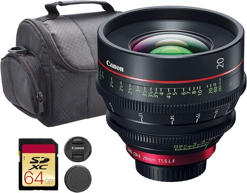حزمة عدسة كانون CN-E 20 ملم T1.5 LF سينما برايم (3174C002) in Saudi Arabia