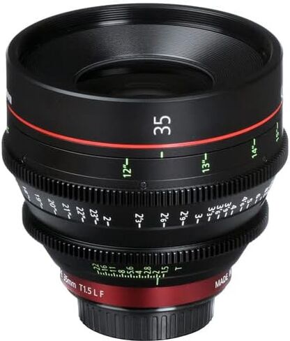 Canon CN-E 35mm T1.5 L F Cinema Prime Lens (9139B001) Bundle in Saudi Arabia