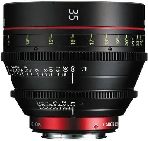 Canon CN-E 35mm T1.5 L F Cinema Prime Lens (9139B001) Bundle in Saudi Arabia
