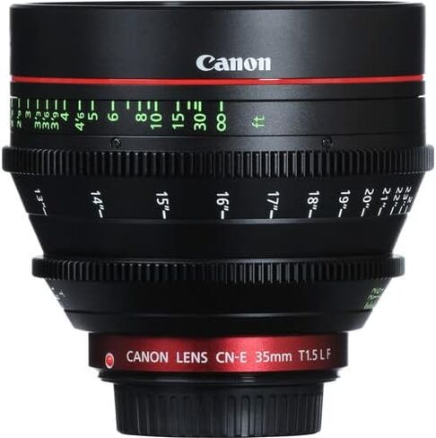 Canon CN-E 35mm T1.5 L F Cinema Prime Lens (9139B001) Bundle in Saudi Arabia