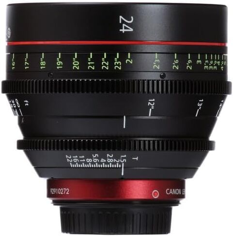Canon CN-E 24mm T1.5 L F Cinema Prime Lens (6569B001) Bundle in Saudi Arabia
