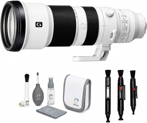 عدسة تكبير تقريب فائقة الإطار E-Mount كاملة الإطار من سوني FE 400-800 مم f/6.3-8 G OSS مع غطاء عدسة وأغطية وحزام وأدوات تنظيف وضمان لمدة عام in Saudi Arabia