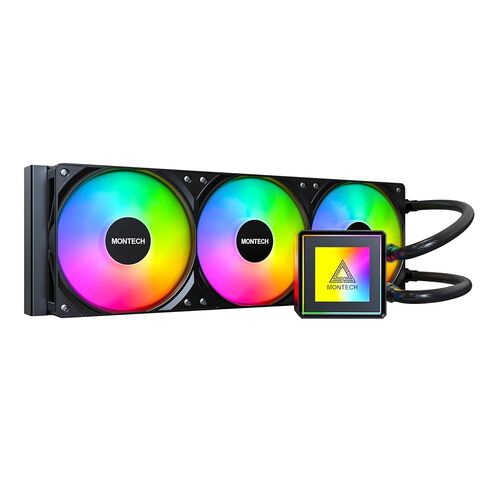 MONTECH PureFlow ARGB 360mm CPU Liquid Cooler Water Cooling System Black in Saudi Arabia